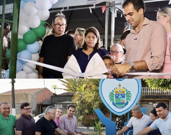Prefeito de Capela, Júnior Tourinho entrega novo CRAS, Arquivo Público e praça