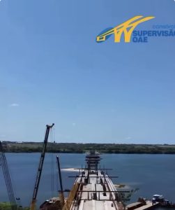 Supervisão acompanha avanço das obras da ponte entre Penedo e Neópolis