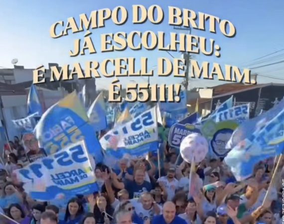 Mobilização reúne lideranças e apoiadores em Campo do Brito em apoio a Marcell de Maim