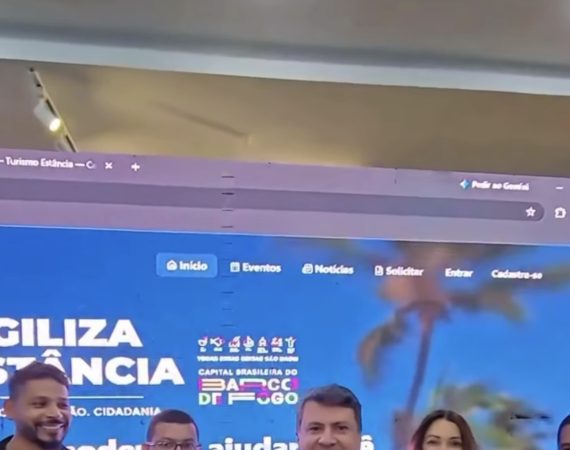 Estância lança plataforma de serviços, iniciativa para pequenos negócios e portal de turismo em pacote de modernização da gestão