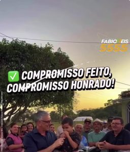Fábio Reis cita investimentos em máquinas agrícolas e estradas vicinais como parte de sua atuação voltada ao campo em Sergipe