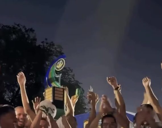 Prefeito Robson Martins acompanha final da Copa Cooperflores e parabeniza Guarani pelo título