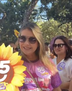 Prefeita de Pacatuba, Iara Martins, participa de evento “Elas com Fábio” em Aracaju
