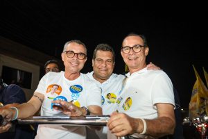 Carreata reúne Marival Santana e lideranças de Simão Dias em apoio a Cláudio Mitidieri