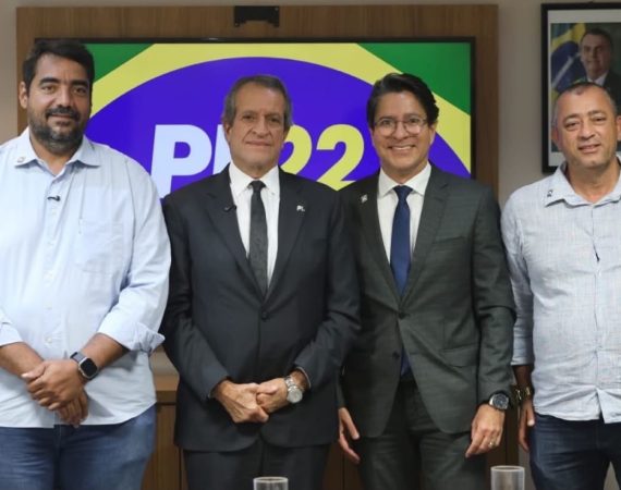 Luizão assume comando do PL em Sergipe por decisão de Valdemar Costa Neto; Ricardo Marques permanece na vice-presidência