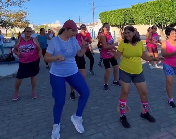 Programa Movimento e Saúde oferece aulas gratuitas de ritmos e treinamento funcional em Nossa Senhora das Dores