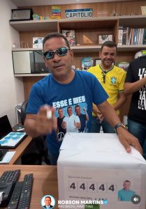 Robson Martins destaca votação de Cristiano Cavalcante em Ilha das Flores e projeta 2028: “É o Tratorzinho que não para”