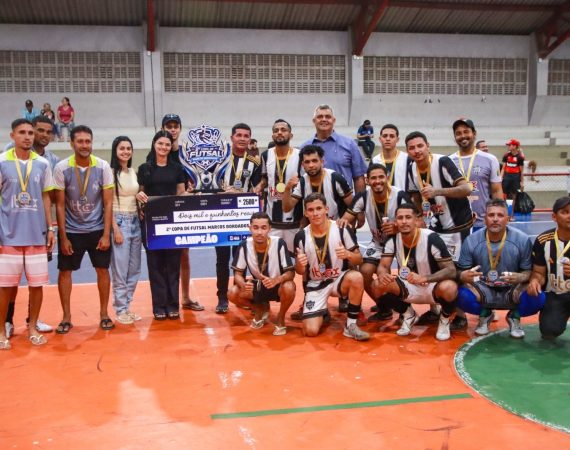 ATLÉTICO GUILHERME CAMPOS É O GRANDE CAMPEÃO DA 2ª COPA DE FUTSAL MARCOS BORDADOS EM ITABAIANINHA