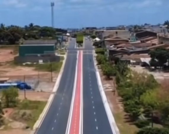 Duplicação da Rodovia Rubens Oliveira transforma a entrada de Aquidabã e cria novos espaços para caminhadas e passeios de bicicleta