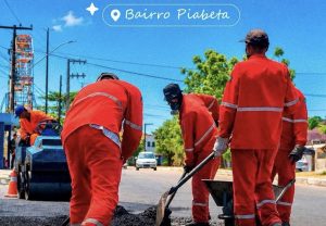 Prefeitura de Nossa Senhora do Socorro avança com pavimentação na Piabeta