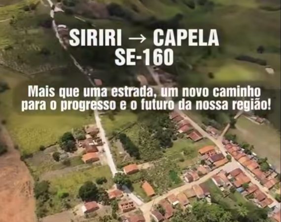 Prefeita Daiane Oliveira acompanha andamento da rodovia SE-160, importante ligação entre Siriri e Capela