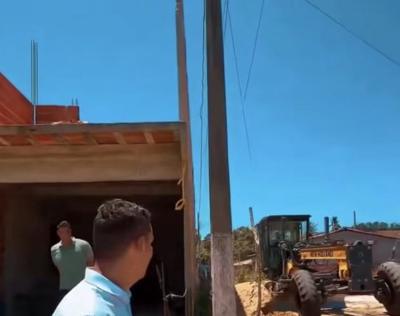 General Maynard avança na pavimentação do povoado Leite Neto com obra na última rua da comunidade