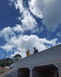 Prefeito André Graça anuncia conclusão de ponte que liga os povoados Bella Vista, Riachão e Rio Fundo 3, em Estância