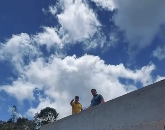 Prefeito André Graça anuncia conclusão de ponte que liga os povoados Bella Vista, Riachão e Rio Fundo 3, em Estância