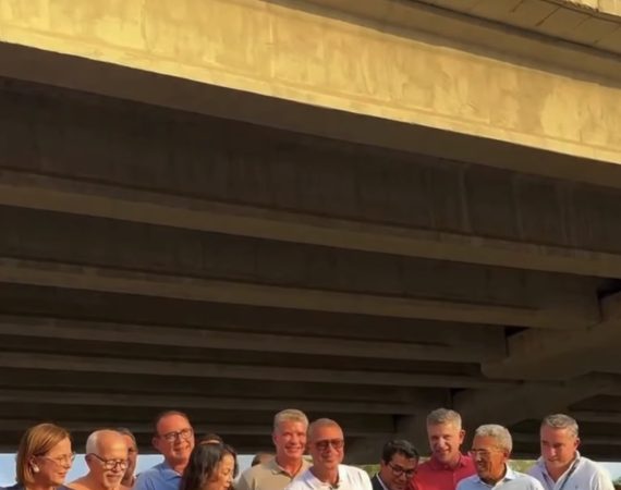 Katarina Feitoza acompanha entrega da segunda alça do Complexo Viário Senadora Maria do Carmo Alves, em Aracaju