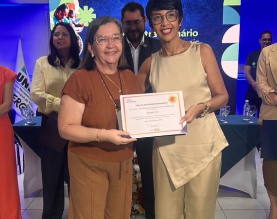 Salgado conquista Selo Nacional Compromisso com a Alfabetização na categoria Ouro