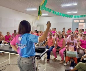 Ribeirópolis promove ação do Outubro Rosa com serviços voltados à saúde da mulher