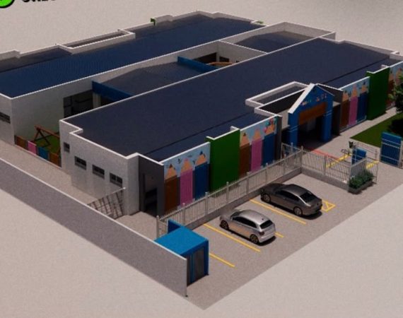 Construção de creche-escola em Lagoa da Volta representa novo espaço de aprendizagem para crianças de Porto da Folha